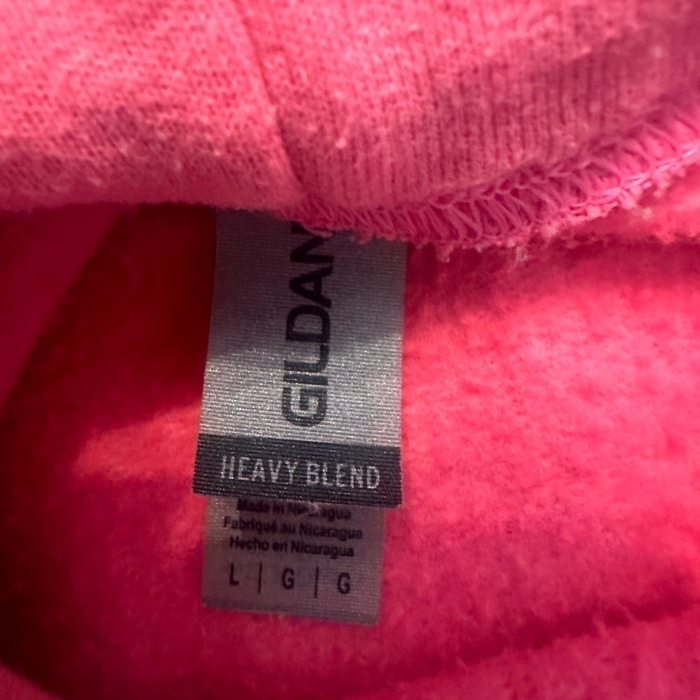 Bomb Party Hot Pink Hoodie - Womens Size Large - Picture 2 of 3